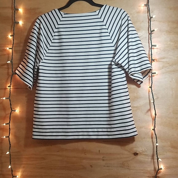 Ann Taylor Striped Blouse - Picture 2 of 4